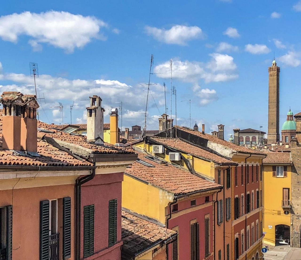 Ferienwohnung Healthy Flat Bologna - Tower Skyline View Exterior foto