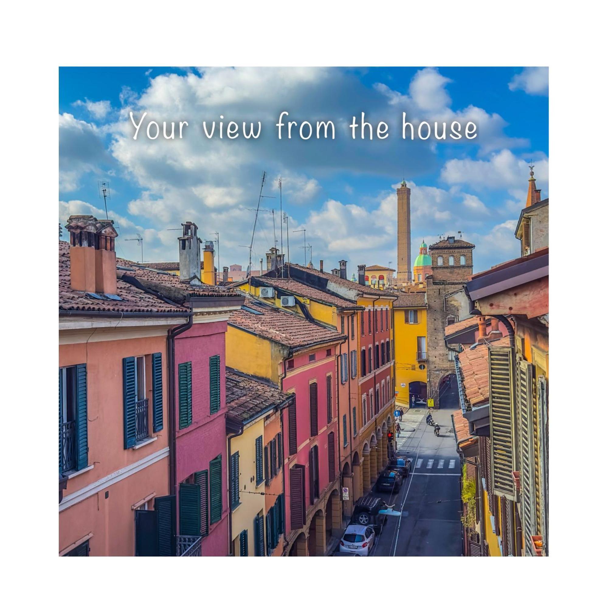 Ferienwohnung Healthy Flat Bologna - Tower Skyline View Exterior foto